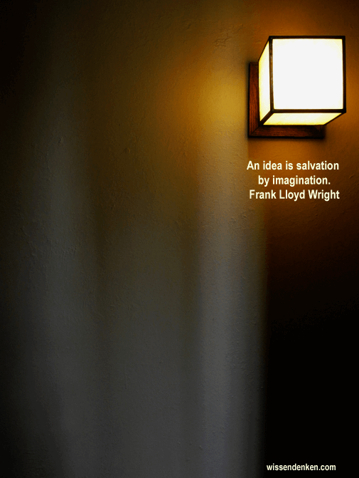 Kreativität Zitat Frank Lloyd Wright